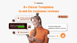 templates to ask for customer reviews