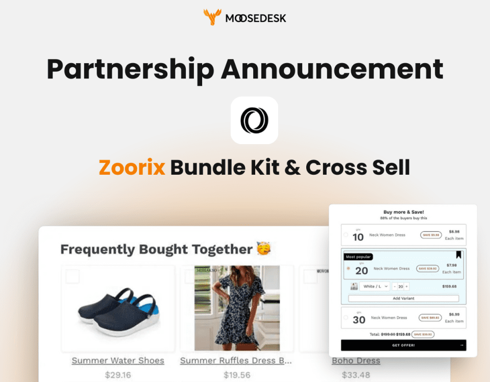 MooseDesk partnership with Zoorix